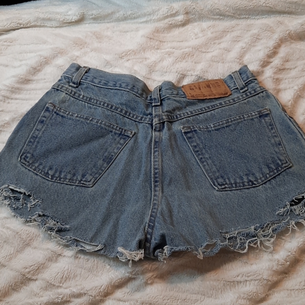 Denim high-waisted shorts Gitanoe 80's